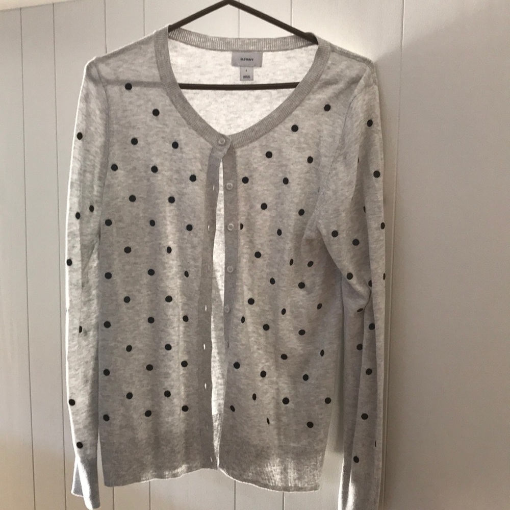 Old Navy Polka dot cardigan